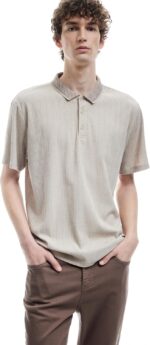 ⁦KOTON Mens TSHIRT SS POLO JERSEY (pack of 1)⁩ - الصورة ⁦2⁩