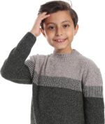 ⁦CAESAR Boys Wool Boys Pullover With Multi Design Pullover⁩ - الصورة ⁦3⁩