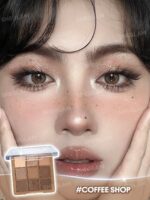 ⁦شيجلام باليت ظلال عيون 9 الوان من كوفي شوب 9.5 غرام⁩ - الصورة ⁦4⁩