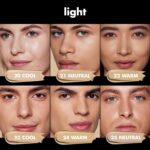 ⁦زيت شفاه كريم أساس سوفت جلام بتغطية متوسطة، كريم أساس تجديدي يدوم طويلا للحصول على لمسة نهائية ناعمة وحريرية غير لامعة، مصنوع من مكونات نباتية ولم يتم اختباره على الحيوانات، 20 لايت كول⁩ - الصورة ⁦3⁩