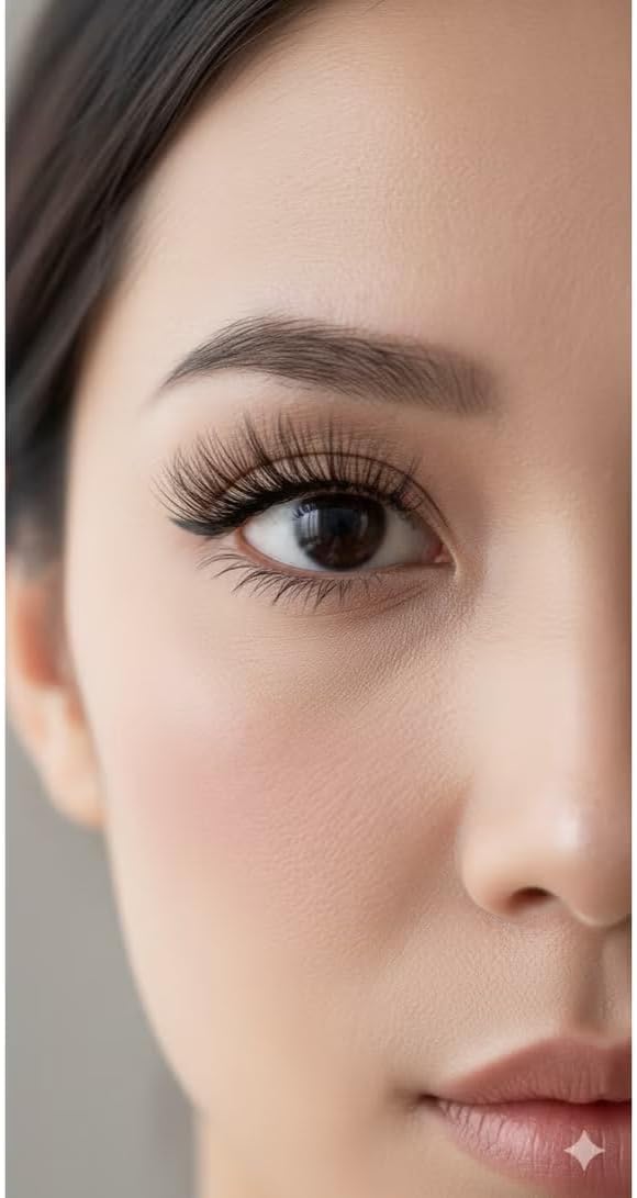 10 Pairs 3D Faux Mink Eyelashes Pack | P20 Wispy Voluminous False Lashes | Professional Natural Looking Long Thick Reusable Eye Lashes Extension Kit | Soft Flexible Band (10 Pairs, Style P20)
