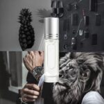 ⁦عطر أسد اودى برفان رجالي، 12 مل رول أون، زيت عطري مركز بدون كحول، عطر خشبي حار ثابت وفواح يدوم طويلاً، عطر فاخر من لا-بيرفيوم نيتش f0r men⁩ - الصورة ⁦3⁩