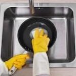 ⁦جوانتي تنظيف رينيج 70565854 من ايكيا، أصفر فاقع واوف وايت⁩ - الصورة ⁦2⁩