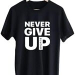 T-shirt Never Give Up From Bandaat