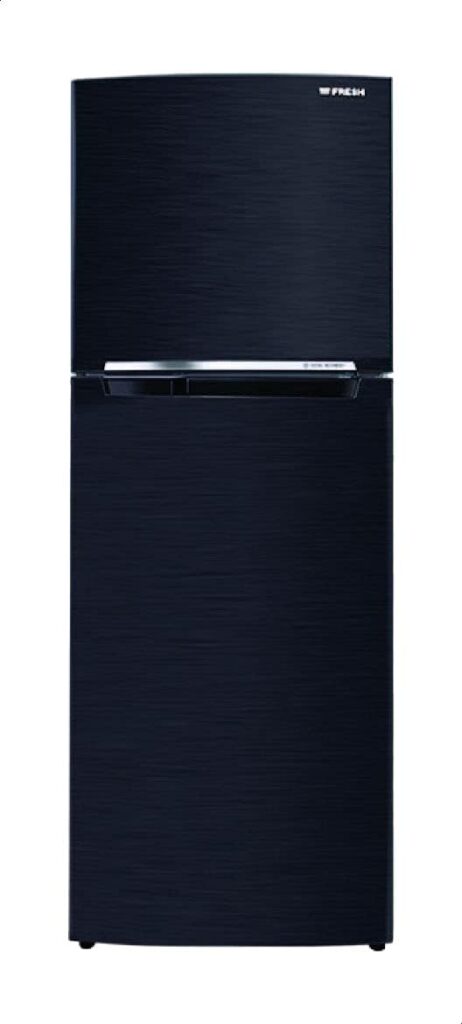 ثلاجة ديجيتال بموتور ال جي من فريش FNT-MR470YB 4K، 397 لتر - اسود