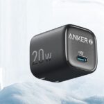 ⁦شاحن من أنكر بمنفذ USB متوافق مع آيفون 12 بمنفذ واحد بقدرة 20.0 واط مع شحن سريع وتقنية GaN وتبديد الحرارة⁩ - الصورة ⁦3⁩