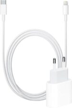 ⁦شاحن بمنفذ USB متوافق مع آبل آيفون 11 بمنفذين بقدرة 20.0 واط مع شحن سريع وتحكم في درجة الحرارة وتنظيم التيار⁩ - الصورة ⁦6⁩