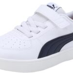 Puma Unisex Kids Puma Rickie AC+ PS Puma White-Peacoat Sportstyle Kids Sneakers