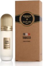 ⁦عطر فرنسي توباكو من ابراهيم القرشي - او دي بارفان فاخر بدرجات الحمضيات والتبغ والروائح الخشبية الدافئة والسوسن - 100 مل جي دي⁩ - الصورة ⁦2⁩