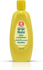 سائل بلسم من نونو لجميع أنواع الشعر، 300 مليلتر، مرطب للشعر، خالٍ من الدموع و هيبوالرجينيك و مختبر درماتولوجياً