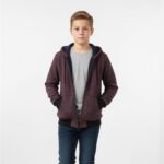 ⁦سويت شيرت بغطاء للرأس للأولاد مع سوستة وجيوب أمامية من سيزر⁩ - الصورة ⁦3⁩