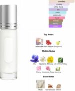 ⁦عطر Warm Vanilla للنساء، 12 مل رول أون زيت عطرى مركز، فانيليا زيت طبيعي خام، خالي من الكحول ، ثابت وفواح يدوم طويلاً الاصلي من لا-بيرفيوم نيتش perfumes for men & perfumes for women⁩ - الصورة ⁦2⁩