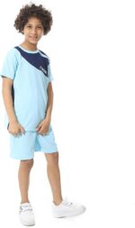 ⁦CAESAR Boys BoysSport T-Shirt With Short Set BoysSport T-Shirt With Short Set⁩ - الصورة ⁦2⁩