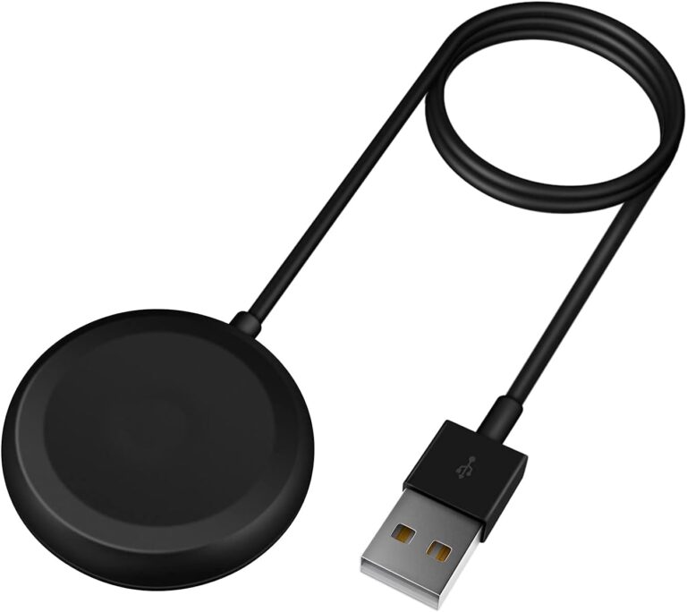 شاحن من دلع موبيلك بتقنية USB، متوافق مع ساعات سامسونج جالكسي ووتش الترا وجالكسي ووتش 7 و6 و5 و4 و3 واكتف