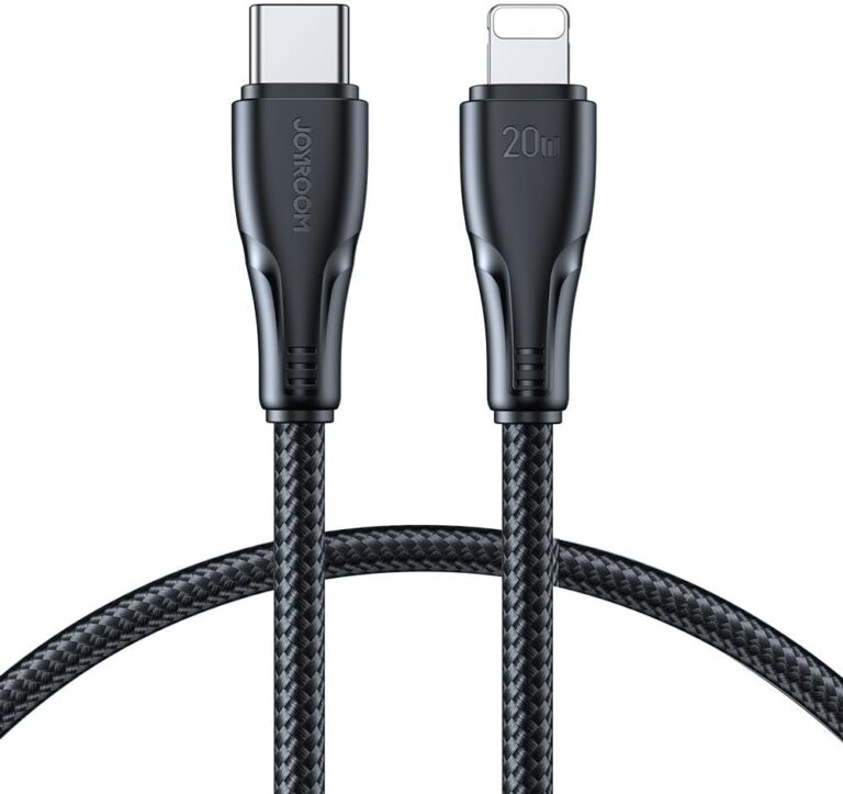 كابل من جويروم بطول 1.2 متر نوع USB-C إلى لايتنينج متوافق مع هاتف ذكي