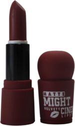 أحمر شفاه مقاوم للماء بملمس ناعم من مايت سينما، لون مطفي رقم 204