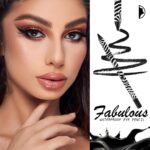 ⁦قلم محدد للعين مقاوم للمياه فابولوس من كاركتر - رقم C407، غير لامع، أبيض⁩ - الصورة ⁦3⁩