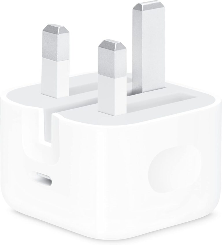 محول طاقة USB نوع سي 20 وات من ابل - ابيض