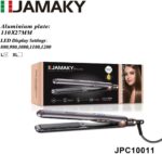 ⁦مكواة فرد الشعر الاحترافية الإيطالية بتقنية إيطالية من جاماكي - لوحة ألومنيوم JPC10011.⁩ - الصورة ⁦2⁩
