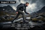 ⁦شبشب TITAN رجالي من Project Z | خامة EVA فائقة التحمل ومضادة للصدمات | كلوج مريح بفتحات تهوية وحزام خلفي متحرك مقاسات 42-45 | مثالي للمشي الطويل، الشاطئ، والعمل⁩ - الصورة ⁦5⁩