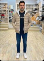 ⁦Meza جاكت بامب رجالي مبطن شتوي، خفيف ودافئ، تصميم عصري⁩ - الصورة ⁦2⁩