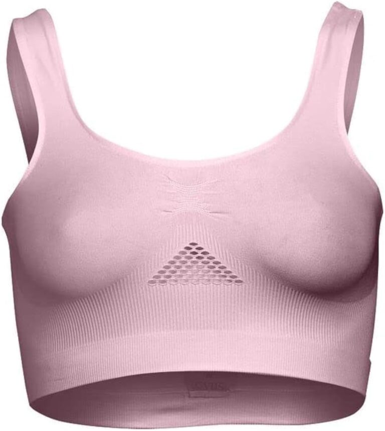 حمالة صدر شبكية للنساء، من سيلفي Net Bra-1, وردي, XXL