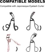 ⁦36Pack Compatible with JAPONESQUE Eyelash Curler Refill Pads,High Elasticity Silicone Replacement Refills Fit for JAPONESQUE Eyelash Curler.⁩ - الصورة ⁦6⁩