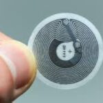 مجموعة ملصقات ان اف سي دائرية (NTAG213) بحجم 25 ملم (13.56 MHz)، شفافة - 10 قطع