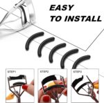 ⁦36Pack Compatible with JAPONESQUE Eyelash Curler Refill Pads,High Elasticity Silicone Replacement Refills Fit for JAPONESQUE Eyelash Curler.⁩ - الصورة ⁦5⁩