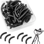 36Pack Compatible with JAPONESQUE Eyelash Curler Refill Pads,High Elasticity Silicone Replacement Refills Fit for JAPONESQUE Eyelash Curler.