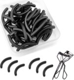 36Pack Compatible with JAPONESQUE Eyelash Curler Refill Pads,High Elasticity Silicone Replacement Refills Fit for JAPONESQUE Eyelash Curler.