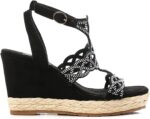 ⁦dejAVU womens JAL-DJTF-054 Flat Sandal⁩ - الصورة ⁦2⁩