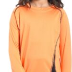 Cesar Girls Girls' sports T-shirt with sleeves and a handle Girls' sports T-shirt with sleeves and a handle