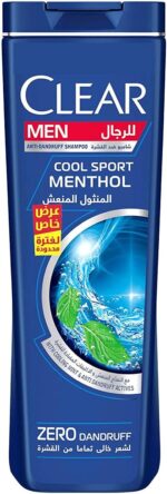 شامبو من كلير لجميع أنواع الشعر، مضاد للقشرة مع تأثير منعش للعناية بفروة الرأس، عبوة واحدة سعة 600 مليلتر