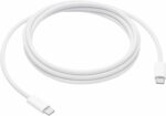 كابل شحن USB من نوع سي من ابل بجهد 240 واط (2 متر)