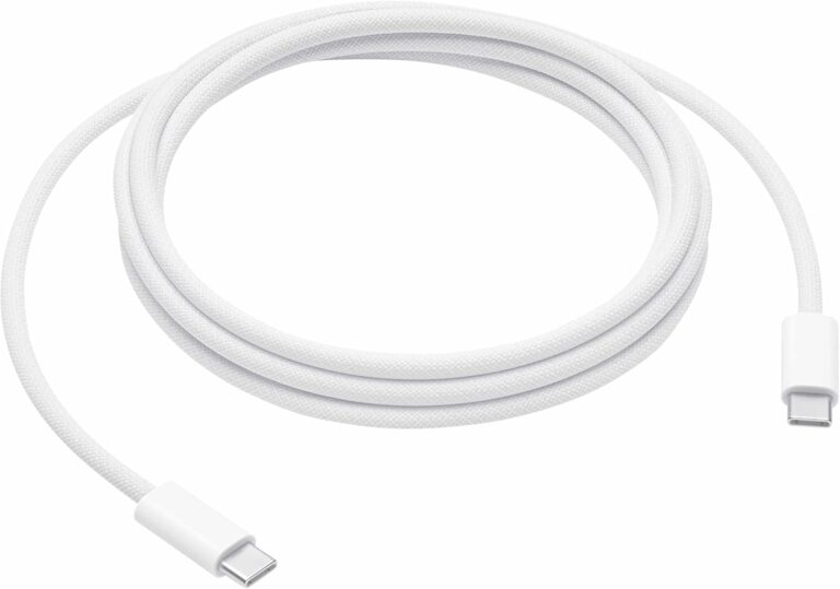 كابل شحن USB من نوع سي من ابل بجهد 240 واط (2 متر)