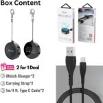 ⁦شاحن من يسيدو بمنفذ USB متوافق مع I ووتش بمنفذ واحد وقدرة 5.0 واط مع خاصية الشحن المغناطيسي وحماية من الشحن والحرارة الزائدة⁩ - الصورة ⁦9⁩