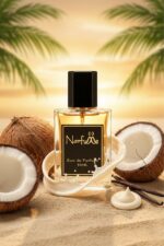 ⁦عطر Narfume Velvet Coconut | عطر جوز الهند مستوحى من أفضل عطور الجوز هند العالمية برائحة استوائية كريمية | أو دو بارفان للنساء 50 مل⁩ - الصورة ⁦3⁩