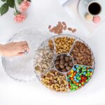 ⁦صينية تقديم وتخزين طعام من زوفوكس، مصنوعة من البولي بروبيلين، مقسمة إلى 6 أقسام، بقطر 30 سم⁩ - الصورة ⁦6⁩