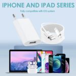 ⁦شاحن من آيسي وينك بمنفذ USB متوافق مع آيفون XS و XR و X و 8 و 7 و 6 و آيباد، منفذ واحد، 5.0 واط، مع حماية من الشحن الزائد⁩ - الصورة ⁦8⁩