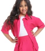 ⁦بدلة للبنات نصف كم بأزرار أمامية من سيزار⁩ - الصورة ⁦3⁩