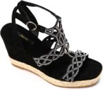 dejAVU womens JAL-DJTF-054 Flat Sandal