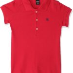 Mobaco Girls Regular Fit JO102 Polo Shirt (pack of 1)