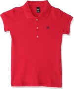 Mobaco Girls Regular Fit JO102 Polo Shirt (pack of 1)