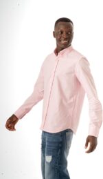 ⁦Aeropostale Mens 100% cotton-Regular-Plain-Full Sleeves Modern (pack of 1)⁩ - الصورة ⁦2⁩