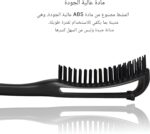 ⁦مشط تصفيف الشعر - مصمم للشعر الامريكي الافريقي والمموج، يعمل على الشعر الرطب او الجاف، الكثيف او الطويل، يتميز بخيارات متعددة الالوان (قطعة 1)⁩ - الصورة ⁦4⁩