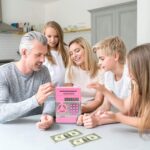 ⁦حصالة نقود الكترونية للاطفال من توكي، امنة كهدية عيد ميلاد للاطفال، حصالة مع كلمة مرور/موسيقى، للاولاد والبنات، صندوق امن (احمر ف فضي)⁩ - الصورة ⁦8⁩