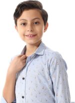 ⁦تيشيرت عصري بأكمام طويلة للأولاد من اندورا 37S24B3906⁩ - الصورة ⁦3⁩