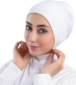 ⁦باندانا للنساء من الليكرا قابلة للتمدد بكثافة اضافية من الليكرا من فرح (عبوة من قطعة واحدة)⁩ - الصورة ⁦2⁩