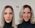 ⁦طوق رأس تيكتوك ساتان مقاوم للحرارة للشعر الطويل ومتوسط الطول، يمنحك تجعيدات جميلة، تتضمن المجموعة قضيب تمويج مع 2 توك للشعر و1 مشبك مسنن من نوكسارو (لون أزرق)⁩ - الصورة ⁦4⁩